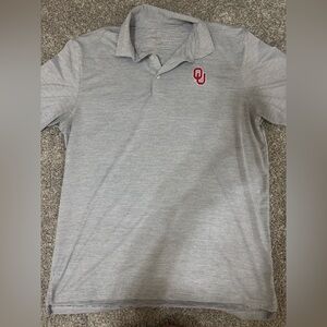 Men’s OU Gray Polo Shirt